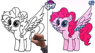 How to Draw Pinkie Pie Easy Step by Step || My Little Pony