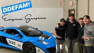 Damon and Dave Pick up the McLaren at Empire Graphics | DDE (4K)