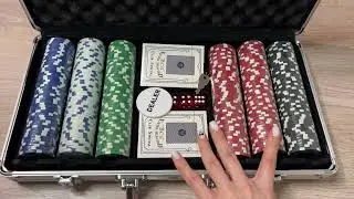 Покерный набор на 300 фишек в кейсе