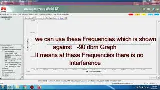 How to check Frequency Interference at Huawei RTN | Delta Telecom