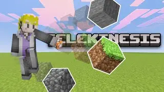 Powerful Telekinesis Ability in Minecraft | Command Block Tutorial | Bedrock
