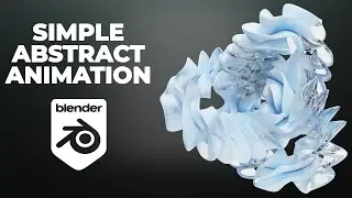 Simple abstract animation in Blender