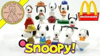 Snoopy McDonald's 2018 Happy Meal Toy Review