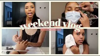 weekend staycation vlog | experiencing burn out + getting drinks + selfcare