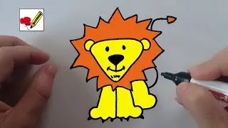 Como Dibujar un Leon.