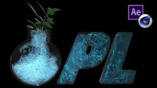 3D Custom Logo Animation |  PlantLab | KhanVfx | Element 3D | C4D