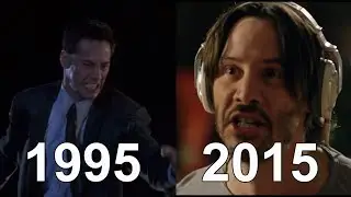 Keanu Reeves Overacting in 1995 VS 2015