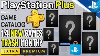 New PS Plus Update! 14 PS+ Extra/Premium Games REVEALED - BAD MONTH? PlayStation Plus November 2023