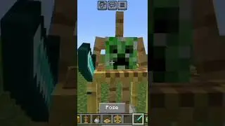 creeper head tok hack #minecraft#shorts