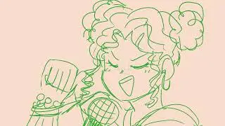 Oh fk it's in KOREAN! || Purple Eyes (OC's animatic)