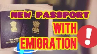 how to inform immigration about new passport/ 