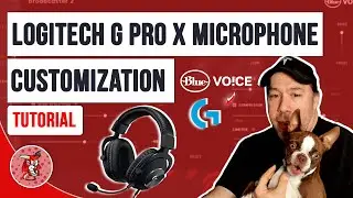 Logitech G Pro X Microphone Customization with Blue Voice in G Hub
