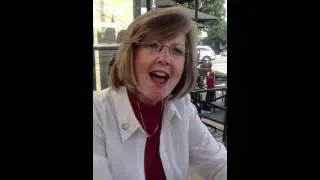 Pam Fennimore (Cobb Chamber of Commerce) talks about Wayne Breitbarth's Presentation