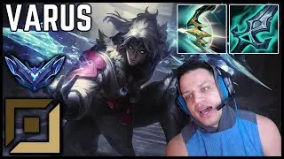 🏹 Tyler1 THE ADC ARC CONTINUES | Varus ADC Full Gameplay | Season 14 ᴴᴰ