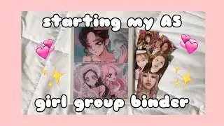 ☆ starting my a5 kpop girl group binder (red velvet, twice, blackpink & more) ☆