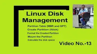Linux Disk Management How to calculate disk space Video No -13