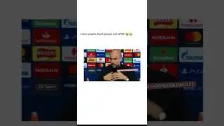 PEP GUARDIOLA EXPOSES HIMSELF 🥴