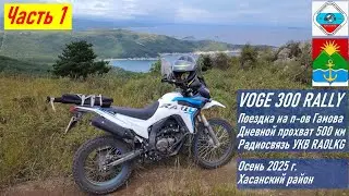 VOGE 300 RALLY / Часть 1 / На п-ов Гамова на мотоцикле, осень 2025 / Радиосвязь на мотоцикле RA0LKG
