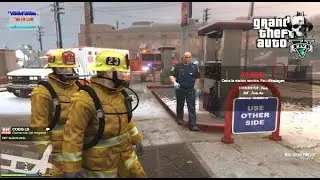 العمل كرجل إطفاء في لعبة GTA V