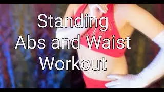 Standing ABS WAIST workout. Belly Dance techniques.
