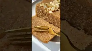 If you’ve never had 3 Ingredient Semolina Cake (Gris Halva) you are MISSING OUT 🤤 