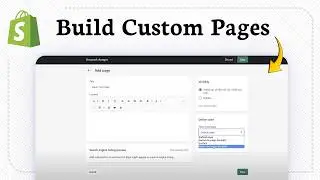 How to Create a Page Template in Shopify (Custom Layout Design)