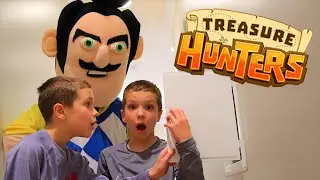 Secret Hello Neighbor Treasure Hunt (In Real Life 2020)