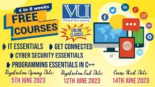 Free Courses || Cyber Security ||Get Connected |IT Essential |C++ Essential  || Virtual University