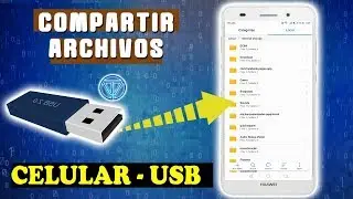 Transfer files from cell to USB easy method