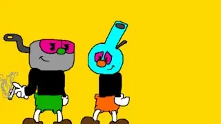 Jugando Cuphead pero la brisa del d1ablo daño el video