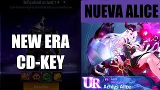 🔥Cómo conseguir a la NUEVA ALICE *UR* 😱Nuevo CD-Key💎Cómo es NEW ERA - ML Adventure