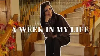week in my life | thanksgiving fun, mafia nights, new restaurants & me being weird