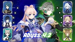 [Genshin Impact Abyss 4.2] Kokomi x Alhaitham Furina