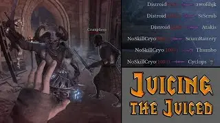 Dungeonborne - Juicing the gear out of the 40+ GS Gear Stacked Duo Teams in Classic. Castle Closeau