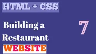 Building a Restaurant Website -7- Making the Navbar mobile responsive - part 1