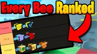 I Ranked Every Bee in Bee Swarm Simulator! (2025)
