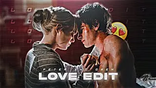 PETER AND GWEN LOVE EDIT | The Amazing Spider-man - Joker'sOp