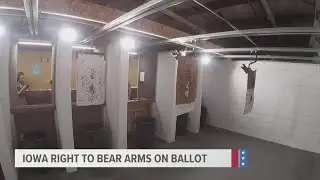 Right to bear arms on Iowans' ballot today