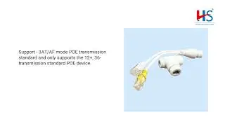 Poe Multiplex | Poe Splitter | Poe Injector, Upto100M Over Ethernet Cat6 for IP Cameras