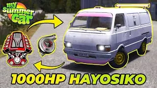1000HP HAYOSIKO - DRAGSTER from OLD VAN! | My Summer Car 