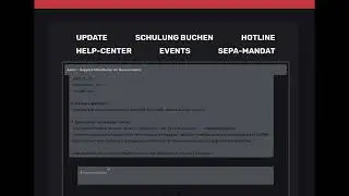 Aaron beantwortet seine erste Support-Anfrage