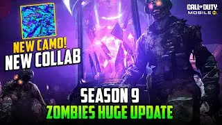 Huge Zombies Update in Season 9 CODM - New Camo Reward & Collab in COD Mobile - Leaks