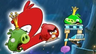 90 Уровень. Angry Birds 2 ЛЕТАЮЩИЙ БОСС! ПРОХОЖДЕНИЕ Fun FAILED PASSAGE! THE FLYING BOSS!