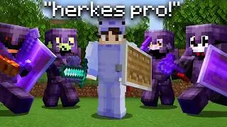En PRO Oyuncuların Oynadığı Minecraft Sunucusunda HİLE KULLANDIM