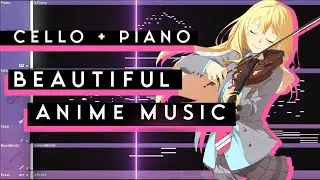 RELAXING and Peaceful: BEAUTIFUL ANIME PIANO Chill Music