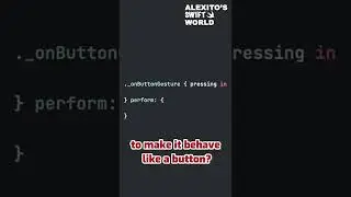 #SwiftUI button modifier! #Shorts