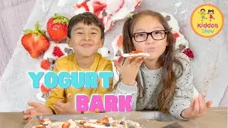 Yummy Yogurt Bark | KIDDOS SHOW | Educational Video for Children