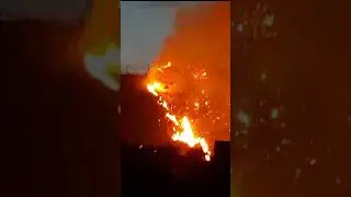 incendio Bragone Termini Imerese