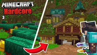 I Built a SNIFFER FARM in Hardcore Minecraft