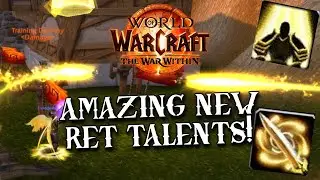 THEY OUTDID THEMSELVES AGAIN! Even More New Ret Paladin Talents! WoW The War Within Alpha